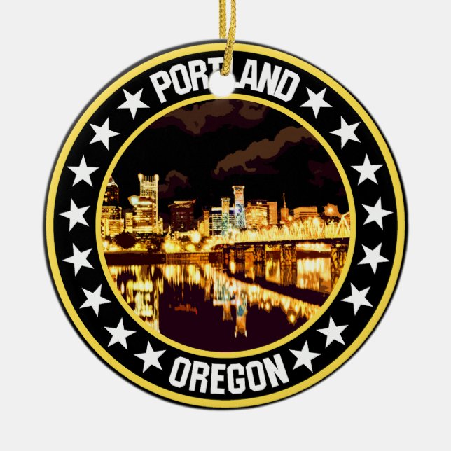 Adorno De Cerámica Portland (Frente)