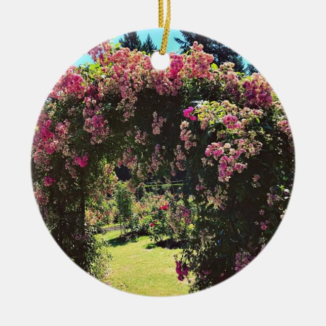 Adorno De Cerámica Portland Rosa Garden, OR (Frente)