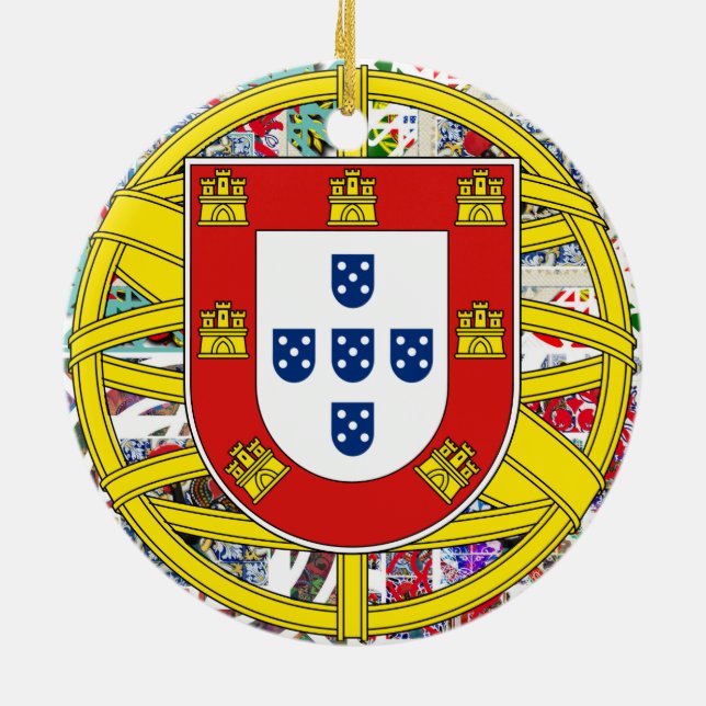 Adorno De Cerámica Portugal (Atrás)