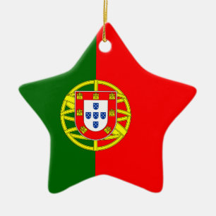 Adorno De Cerámica Portugal - bandera portuguesa
