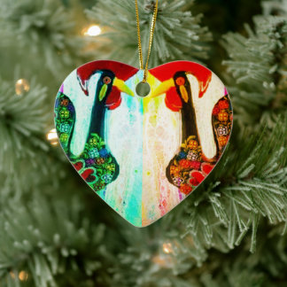 Adorno De Cerámica Portuguese folk art