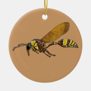 Adorno De Cerámica Potter Wasp