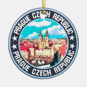 Adorno De Cerámica Praga