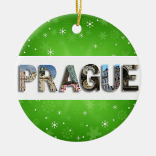 Adorno De Cerámica Praga Fotos de viaje Navidades checos