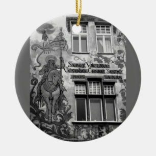 Adorno De Cerámica Praga Wall Art