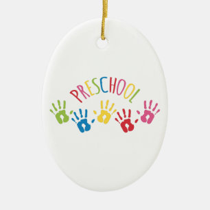 Adorno De Cerámica Preescolar