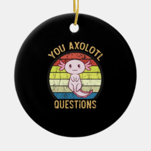 Adorno De Cerámica Preguntas Retro 90s Tú Ajolote Puesta de sol Vinta
