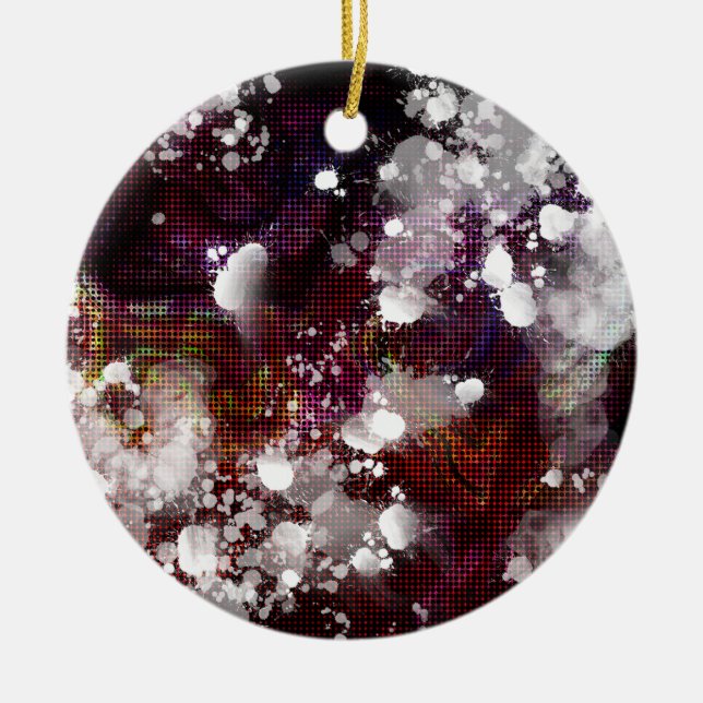 Adorno De Cerámica Preparación oscura (Frente)