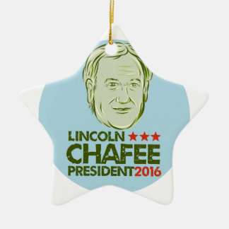 Adorno De Cerámica Presidente 2016 de Lincoln Chafee