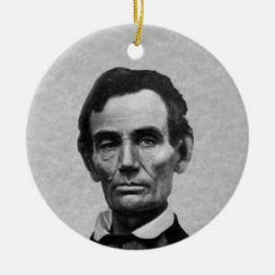 Adorno De Cerámica Presidente Abe Lincoln