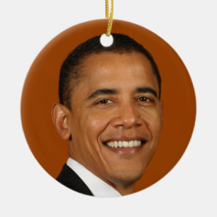 Adorno De Cerámica Presidente Obama