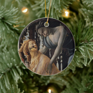Adorno De Cerámica Primavera, Chloris y Céfiro, Sandro Botticelli