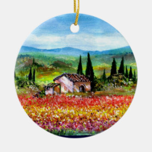 ADORNO DE CERÁMICA PRIMAVERA EN TOSCANA