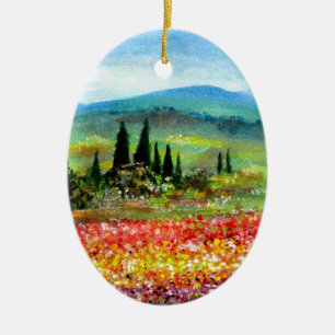 ADORNO DE CERÁMICA PRIMAVERA EN TOSCANA