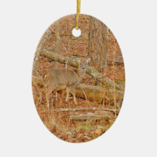 Adorno De Cerámica Primer invierno de Baby Deer