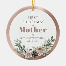 Primer Navidad como Madre Recuerdo Fotográfico