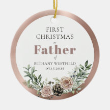 Primer Navidad como Padre Foto Recuerdo