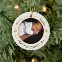 Primer nombre de bebé en Navidad Foto y fecha