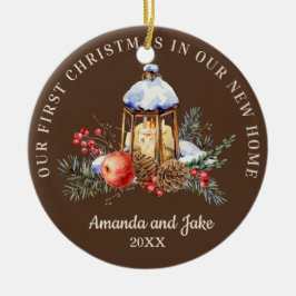 Adorno De Cerámica Primera Navidad