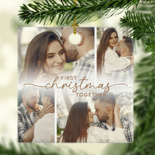 Adorno De Cerámica Primera Navidad 5 Foto Navidad Personalizada