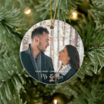 Primera Navidad Casados como Sr Sra 2 Foto