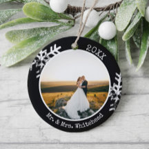 Primera Navidad Casados Foto Modernas Copos de Nie