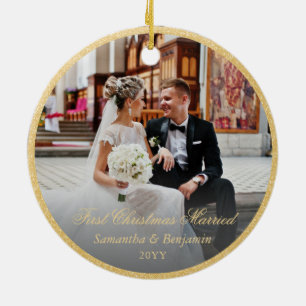 Adorno De Cerámica Primera Navidad Casados Navidades Católicos