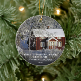 Adorno De Cerámica Primera Navidad en nuestra nueva foto propia en ca