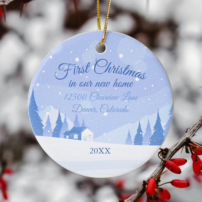 Adorno De Cerámica Primera Navidad en nuestro nuevo Personalizado de  (Subido por el creador)