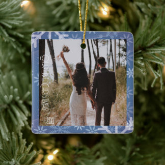 Adorno De Cerámica Primera Navidad, foto Personalizado