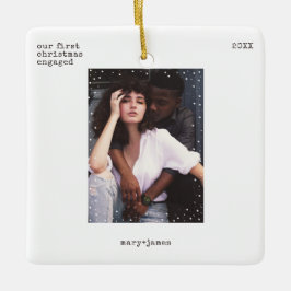 Adorno De Cerámica Primera Navidad involucrada | Foto Mínima De Máqui