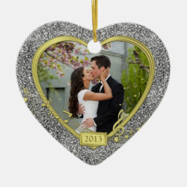 Adorno De Cerámica Primera Navidad Juntos Fotos Famosos