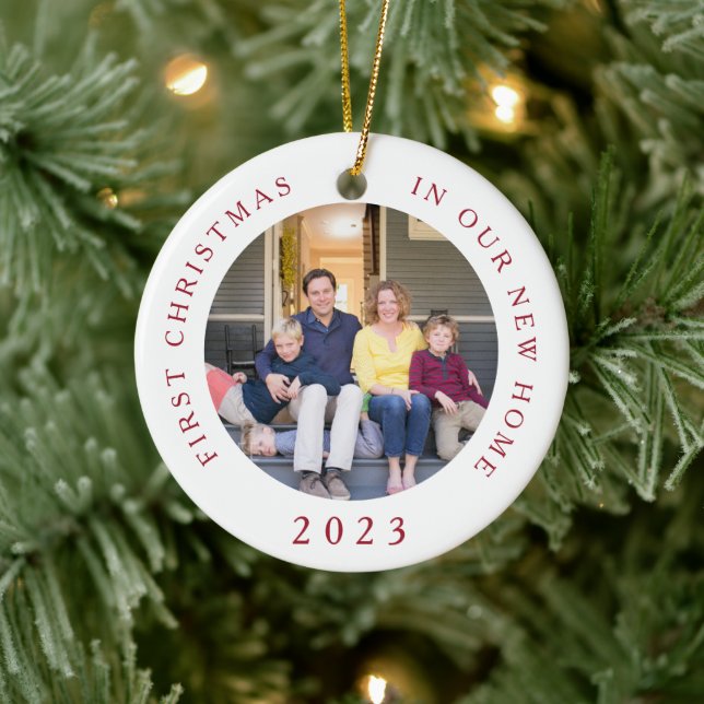 Adorno De Cerámica Primera Navidad Nueva foto de Navidades de casa (Árbol)