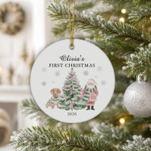 Primera Navidad Personalizada del Bebé