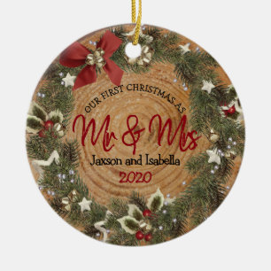 Adorno De Cerámica Primera Navidad - Vestimenta de Navidades