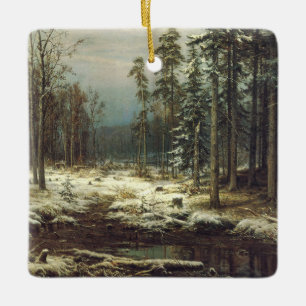 Adorno De Cerámica Primera nieve