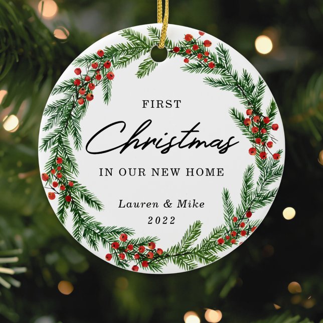 Adorno De Cerámica Primeras Navidades de la flamante Guerra de Berry  (Subido por el creador)