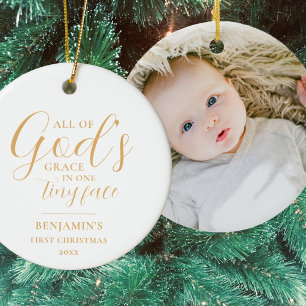 Adorno De Cerámica Primeros Navidades religiosos de Navidad de bebé d