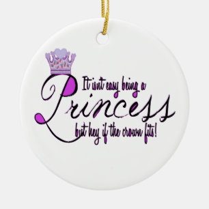 Adorno De Cerámica Princesa