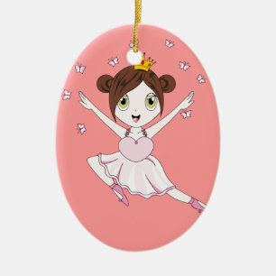 Adorno De Cerámica Princesa Cherry™ Ornament
