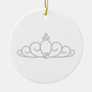 Adorno De Cerámica Princesa Crown