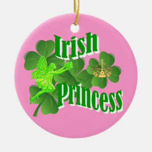 Adorno De Cerámica Princesa de Irlanda