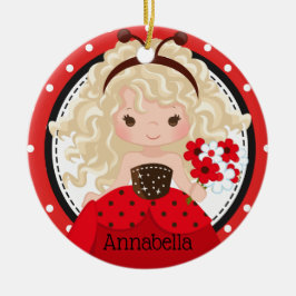 Adorno De Cerámica Princesa de Ladybug Cute personalizada
