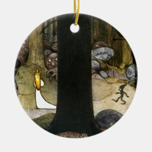 Adorno De Cerámica Princesa de los bosques