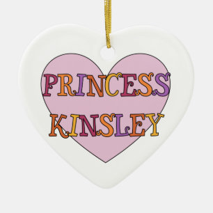 Adorno De Cerámica Princesa Kinsley Ornament