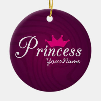 Adorno De Cerámica Princesa Ornament