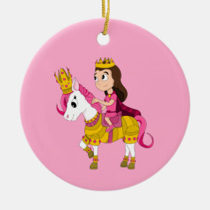 Adorno De Cerámica Princesa personalizado