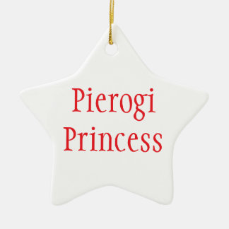 Adorno De Cerámica Princesa Pierogi - Feliz Navidad 2024