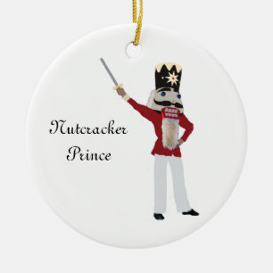 Adorno De Cerámica Príncipe Keepsake Ornament del cascanueces