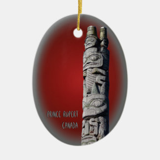Adorno De Cerámica Príncipe Rupert Ornament Personalized BC Souvenirs